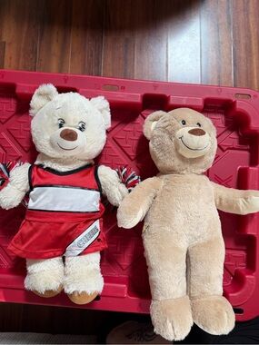 Lot of 2 Build a Bears / 2 outfits included